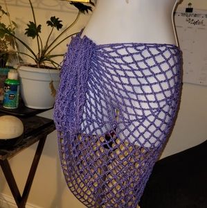 Beach ready lilac sarong